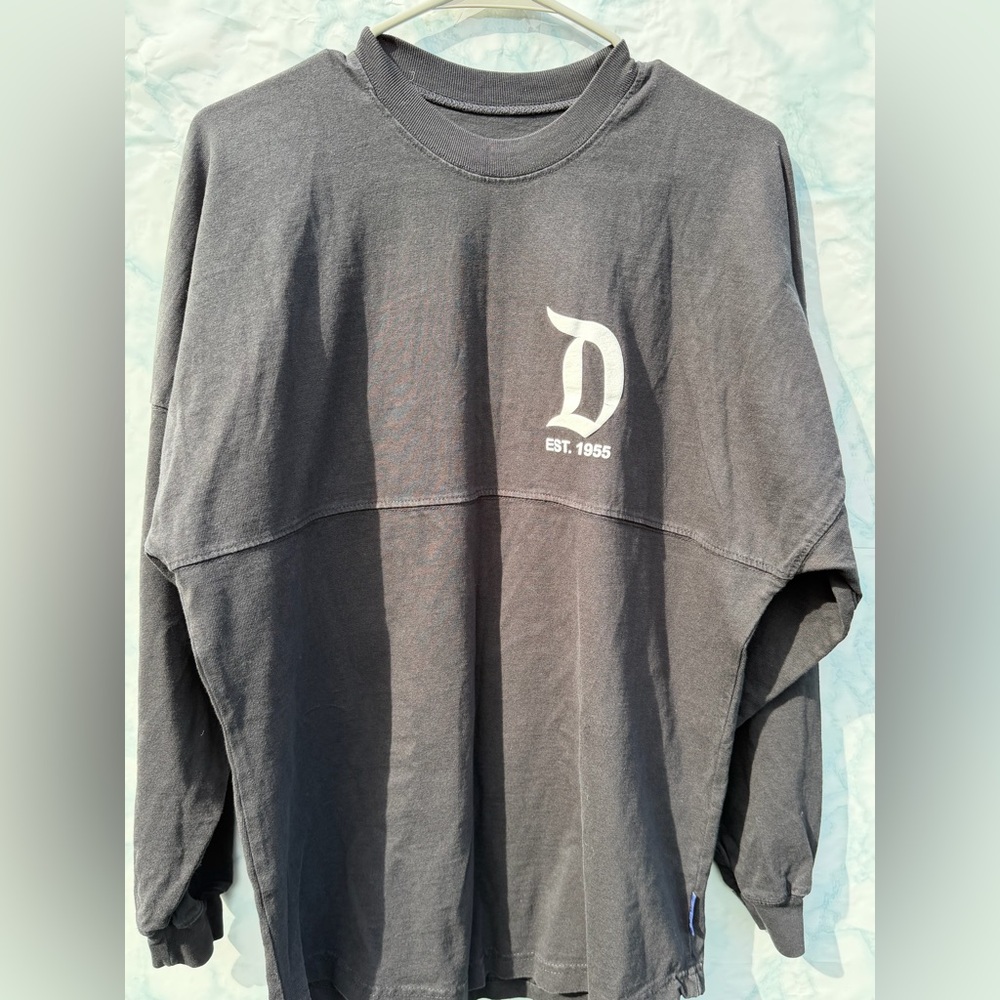 Disneyland Black Spirit Jersey with White Logo